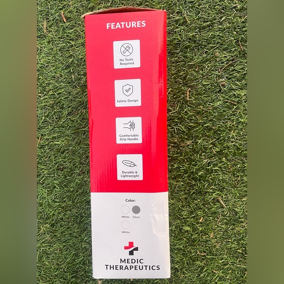 Medic Therapeutics 2 Pack Suction Ultra-Grip Grab Bar Tile/Non-Porous Surfaces - Picture 2 of 4